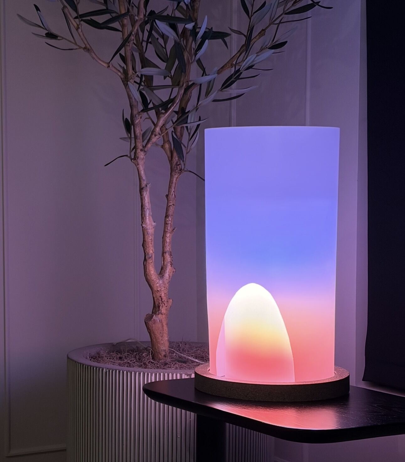 Final artifact, lit gradient