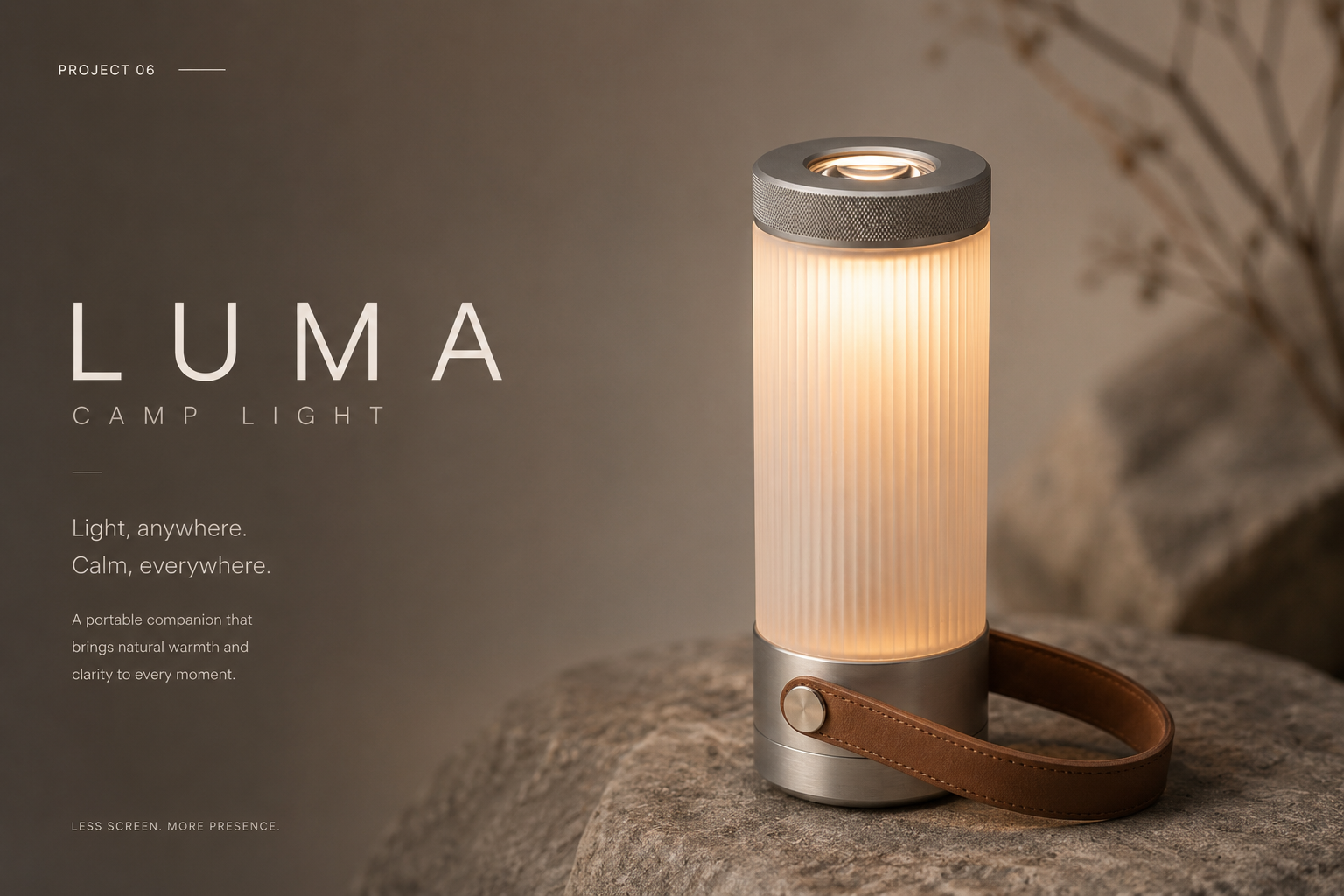 LUMA camp light
