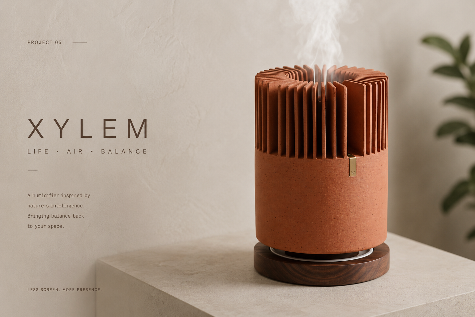 XYLEM passive humidifier